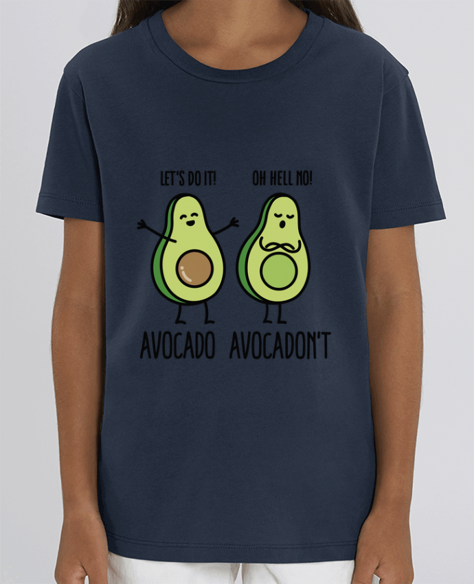 Tee Shirt Enfant Bio Stanley MINI CREATOR Avocado avocadont Par LaundryFactory