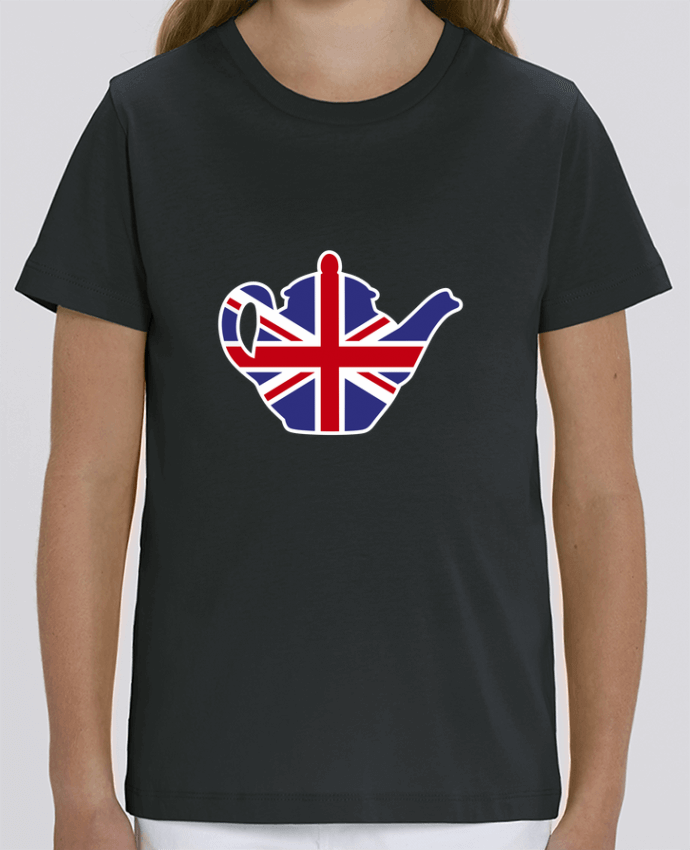 Camiseta Infantil Algodón Orgánico MINI CREATOR British tea pot Par LaundryFactory