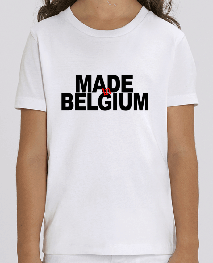 Camiseta Infantil Algodón Orgánico MINI CREATOR MADE IN BELGIUM Par 31 mars 2018