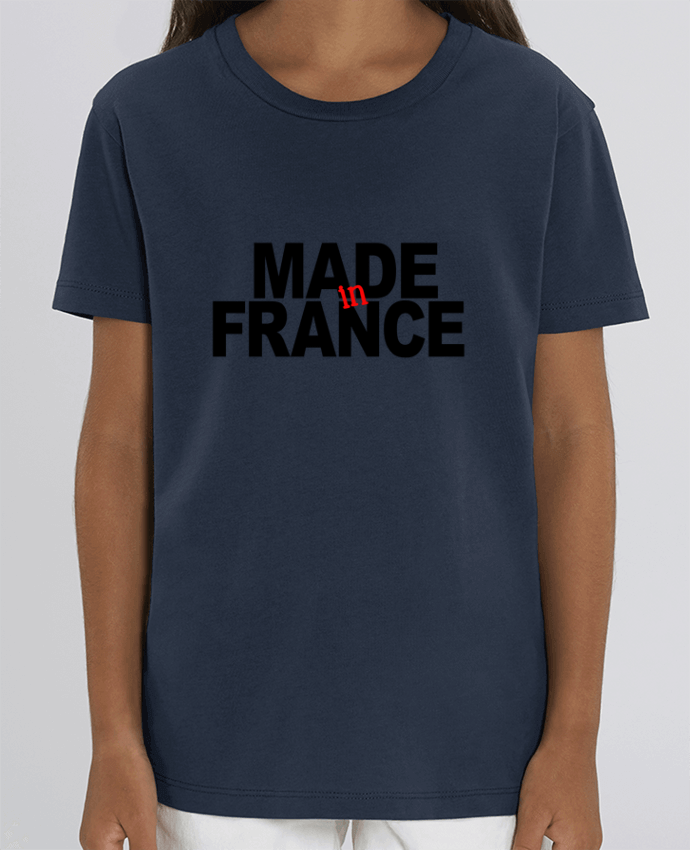 Camiseta Infantil Algodón Orgánico MINI CREATOR MADE IN FRANCE Par 31 mars 2018