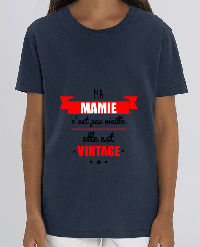 T-shirt Enfant Ma mamie n'est pas vieille elle est vintage Par Benichan