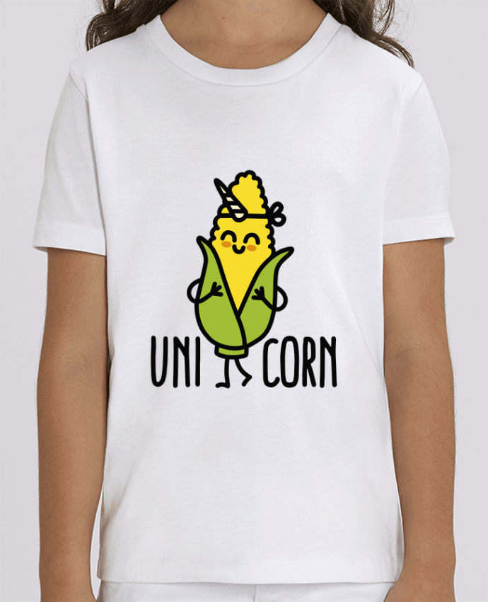 Camiseta Infantil Algodón Orgánico MINI CREATOR Uni Corn Par LaundryFactory