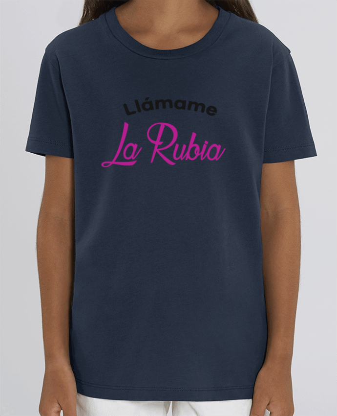 Kids T-shirt Mini Creator Llámame La Rubia Par tunetoo