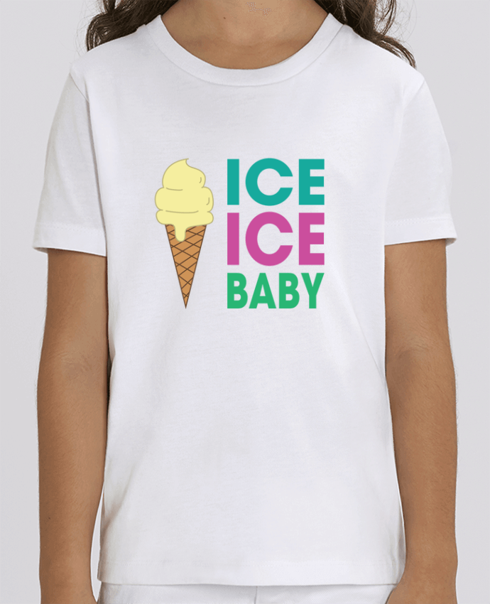 Camiseta Infantil Algodón Orgánico MINI CREATOR Ice Ice Baby Par tunetoo