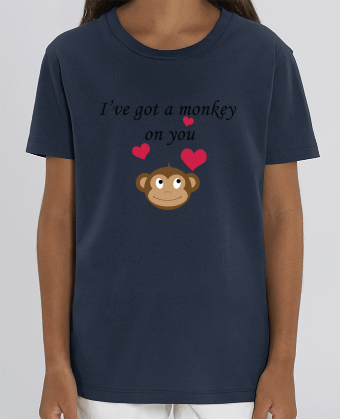 Tee Shirt Enfant Bio Stanley MINI CREATOR I've got a monkey on you Par tunetoo