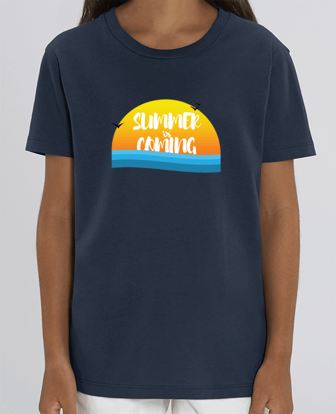 Kids T-shirt Mini Creator Summer is coming Par tunetoo