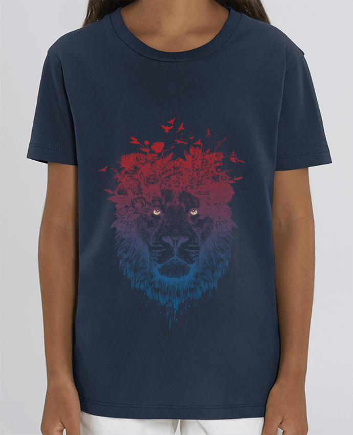 T-shirt Enfant Floral lion III Par Balàzs Solti