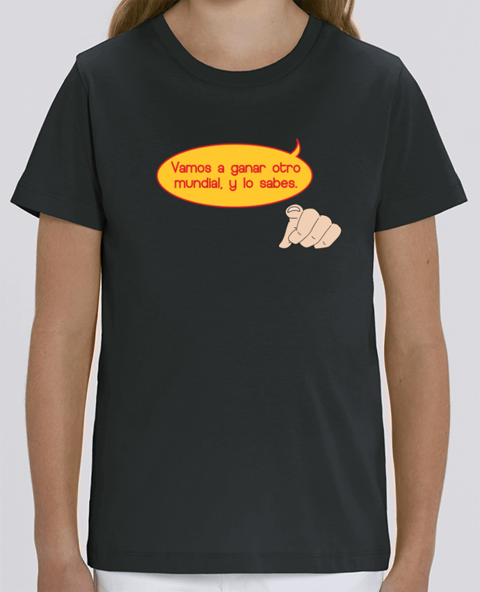 Kids T-shirt Mini Creator Vamos a ganar otro mundial y lo sabes Par tunetoo
