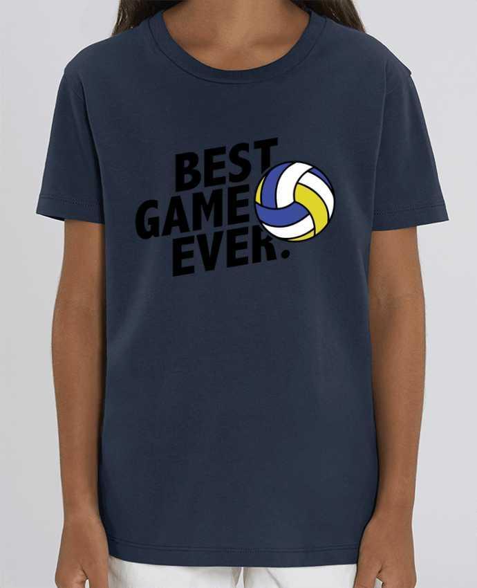 Camiseta Infantil Algodón Orgánico MINI CREATOR BEST GAME EVER Volley Par tunetoo