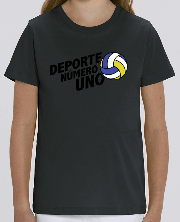 T-shirt Enfant Deporte Número Uno Volleyball Par tunetoo