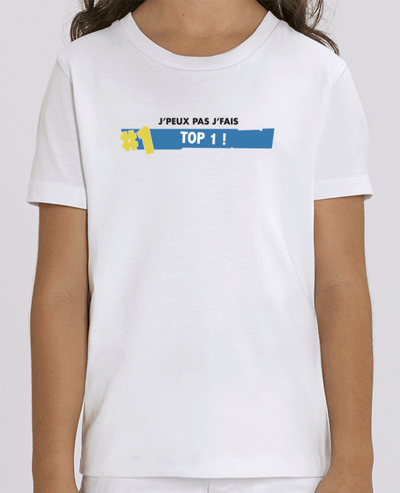 T-shirt Enfant J'peux pas J'fais TOP 1 fortnite Par tunetoo