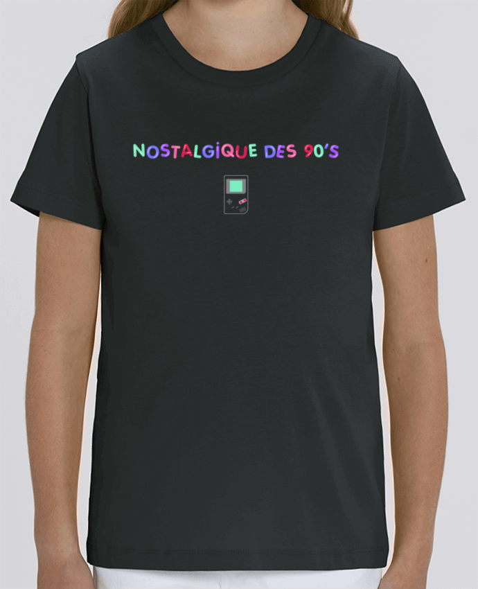 T-shirt Enfant Nostalgique 90s Gameboy Par tunetoo