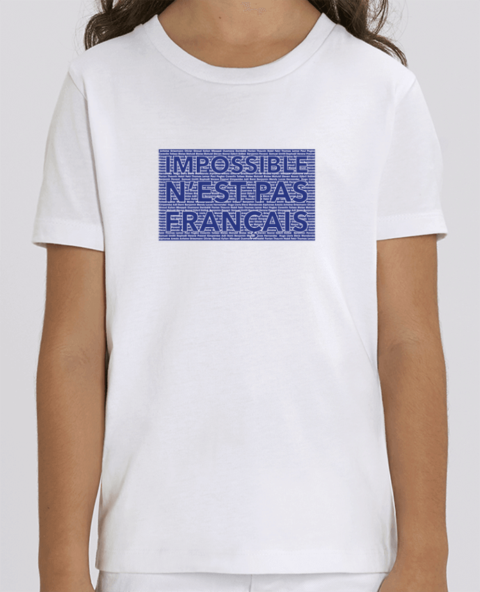 T-shirt Enfant Impossible n'est pas français Par tunetoo