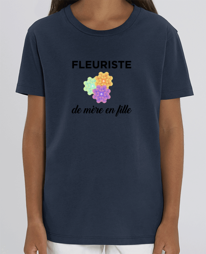 T-shirt Enfant Fleuriste de mère en fille Par tunetoo
