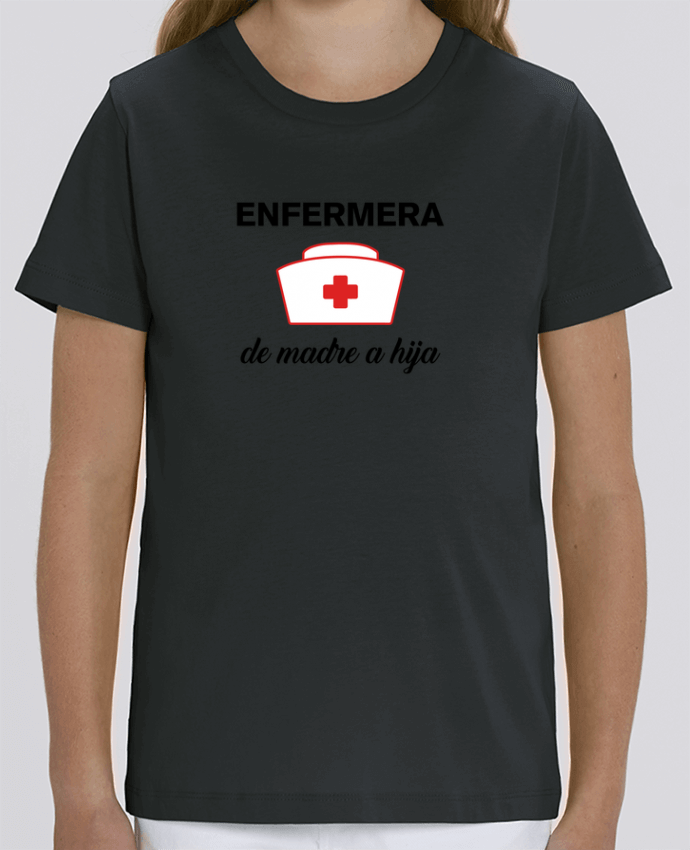 Camiseta Infantil Algodón Orgánico MINI CREATOR Enfermera de madre a hija Par tunetoo