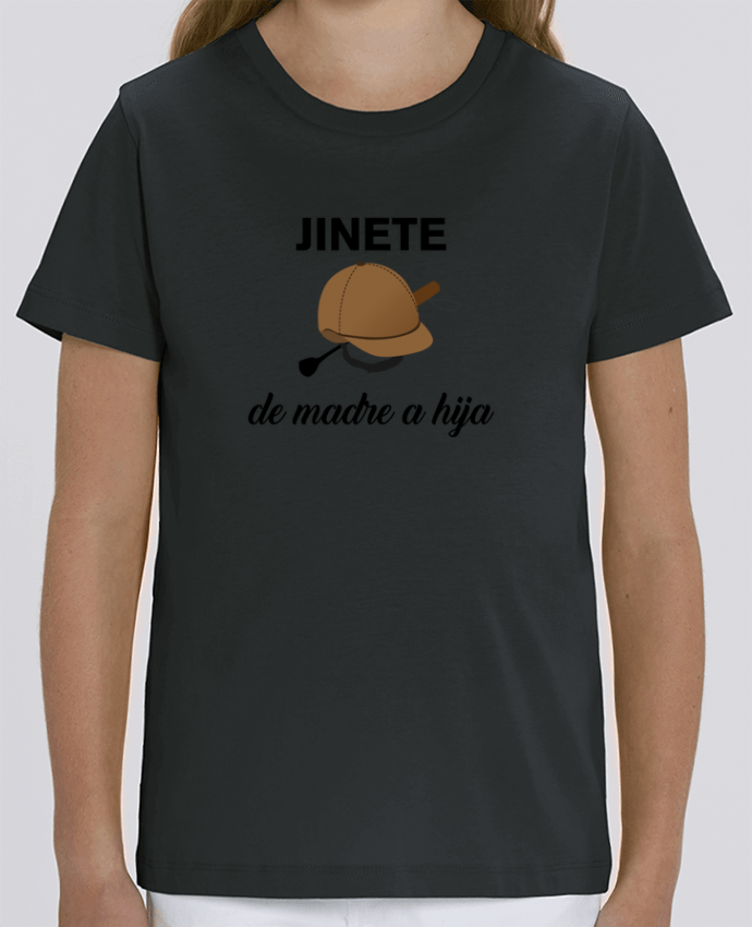 Camiseta Infantil Algodón Orgánico MINI CREATOR Jinete de madre a hija Par tunetoo