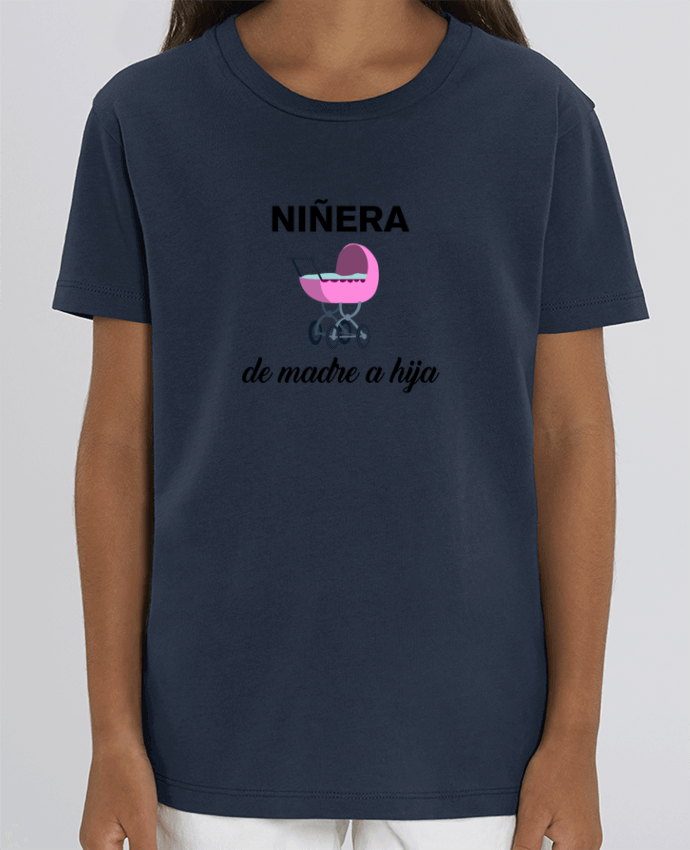 Camiseta Infantil Algodón Orgánico MINI CREATOR Niñera de madre a hija Par tunetoo