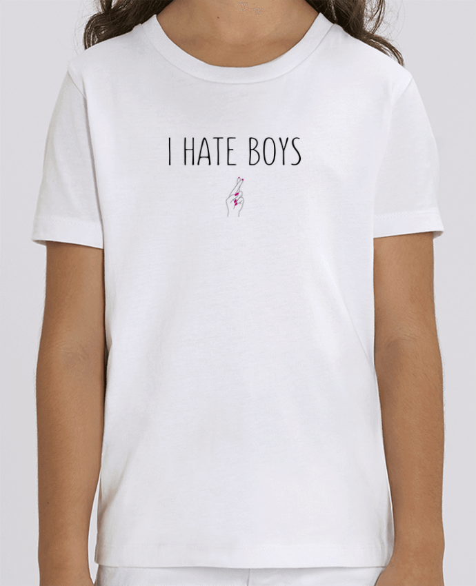 T-shirt Enfant I hate boys Par tunetoo