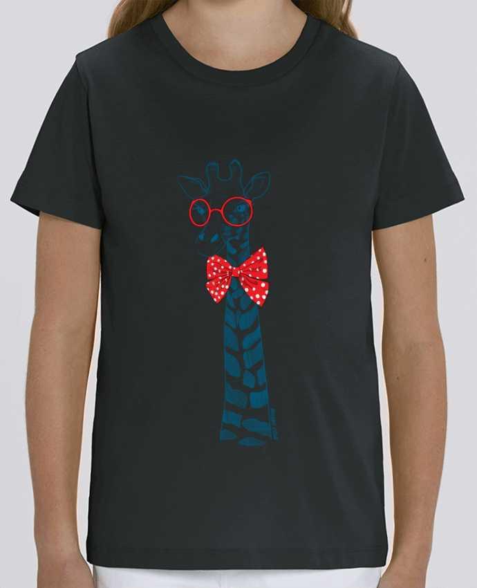 Kids T-shirt Mini Creator Girafe à lunettes Par Maggie E.