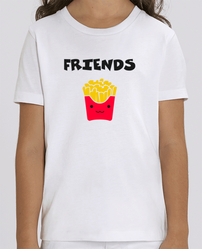 Tee Shirt Enfant Bio Stanley MINI CREATOR BEST FRIENDS FRIES Par tunetoo