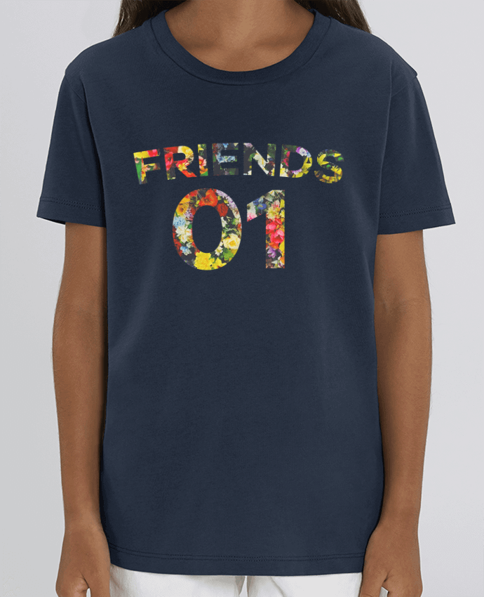 T-shirt Enfant BEST FRIENDS FLOWER 2 Par tunetoo