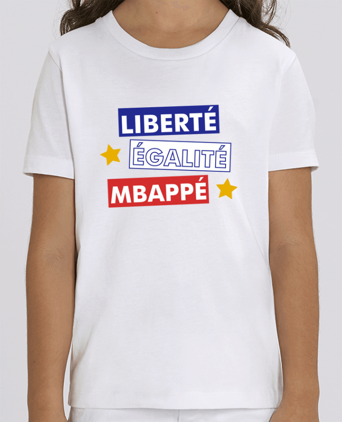 Tee Shirt Enfant Bio Stanley MINI CREATOR Equipe de France MBappé Par tunetoo