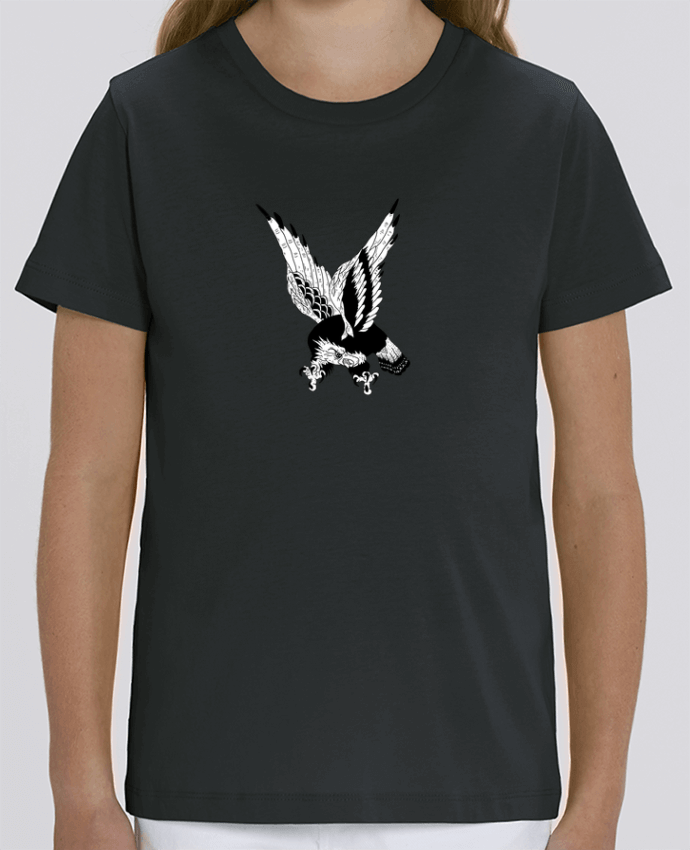 Kids T-shirt Mini Creator Eagle Art Par Nick cocozza