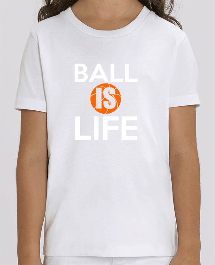 Camiseta Infantil Algodón Orgánico MINI CREATOR Ball is life Par Original t-shirt