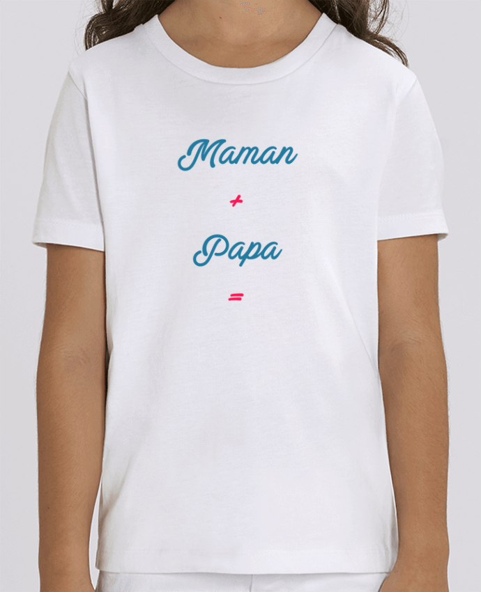 T-shirt Enfant Maman + papa = bébé Par tunetoo