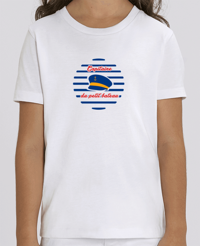 Camiseta Infantil Algodón Orgánico MINI CREATOR Capitaine du petit bateau Par tunetoo