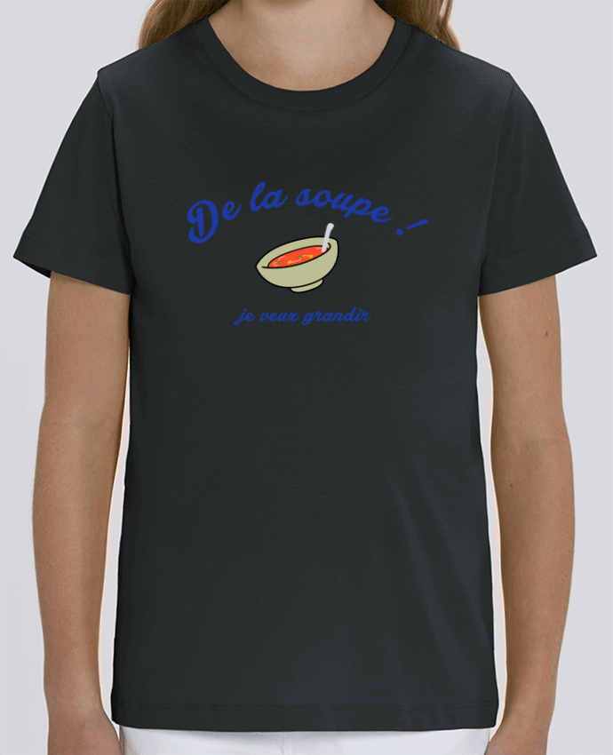 Camiseta Infantil Algodón Orgánico MINI CREATOR De la soupe ! Par tunetoo