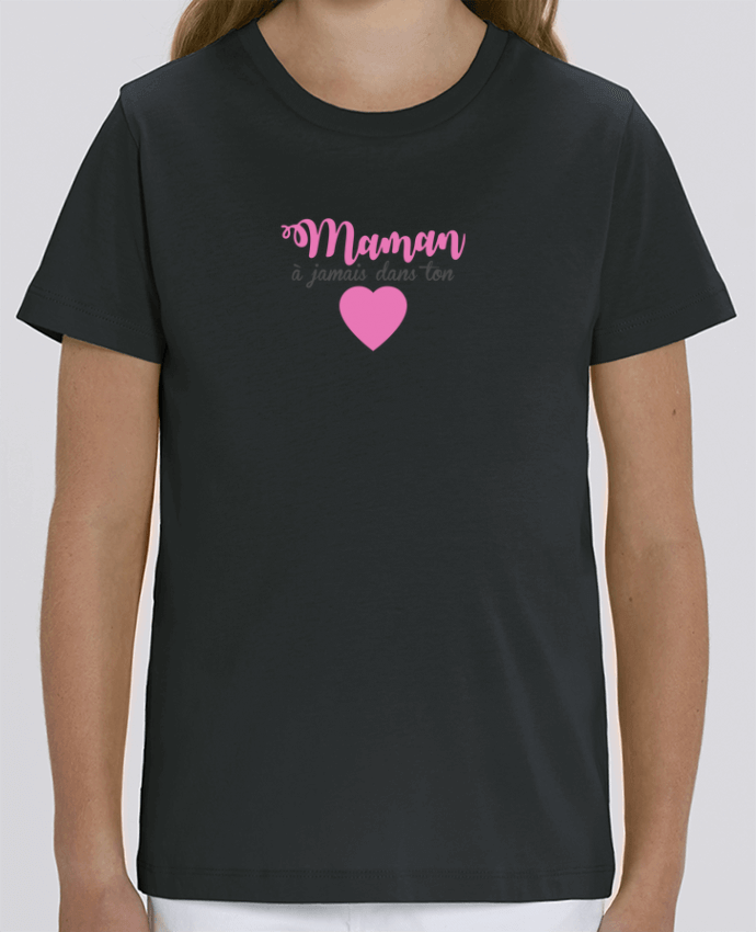 T-shirt Enfant Maman à jamais dans ton coeur Par tunetoo