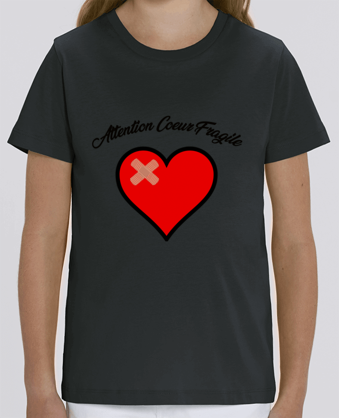 Kids T-shirt Mini Creator Coeur Fragile Par funky-dude