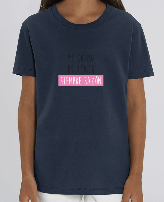 Kids T-shirt Mini Creator Me canso de tener siempre razón Par tunetoo