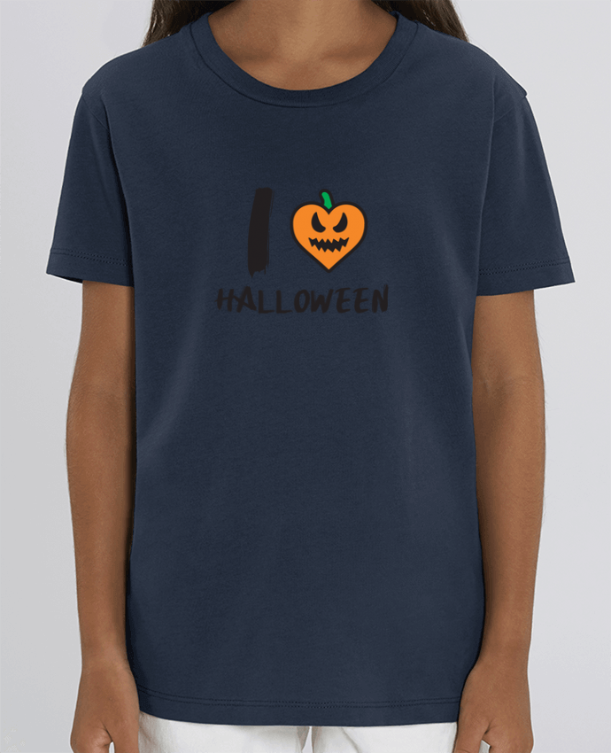 Kids T-shirt Mini Creator I Love Halloween Par tunetoo
