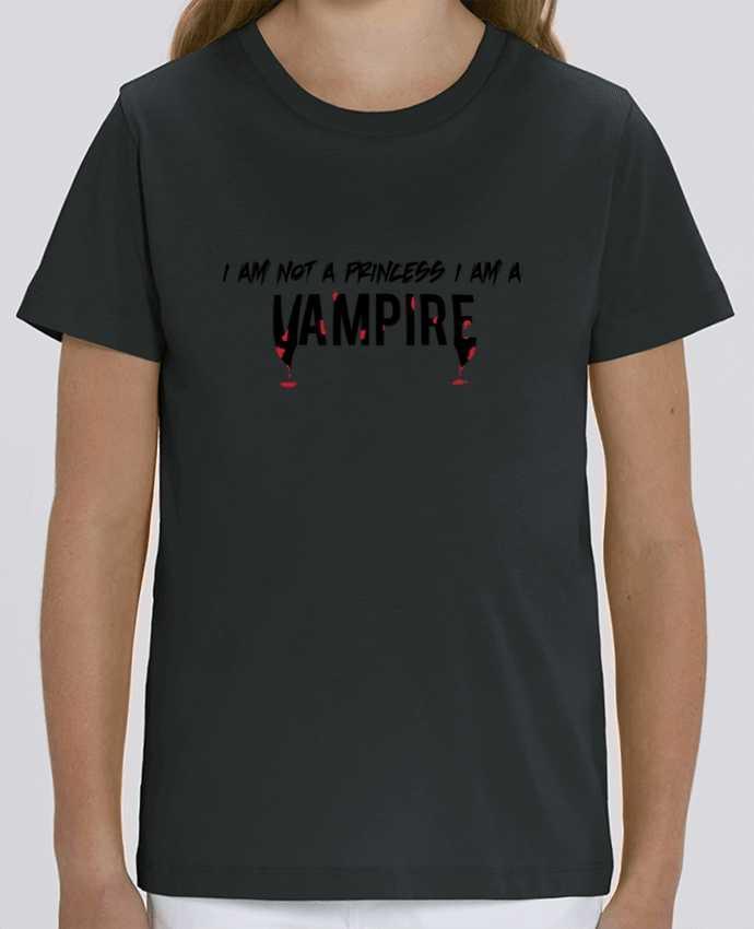 Tee Shirt Enfant Bio Stanley MINI CREATOR I am a vampire Par tunetoo