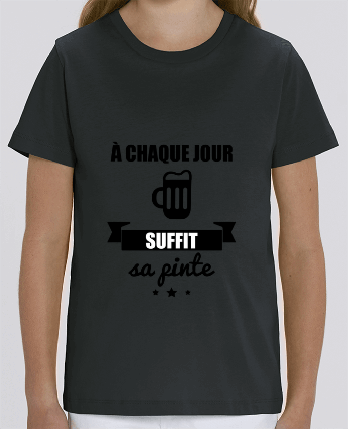 T-shirt Enfant À chaque jour suffit sa pinte, bière, apéro, alcool Par Benichan