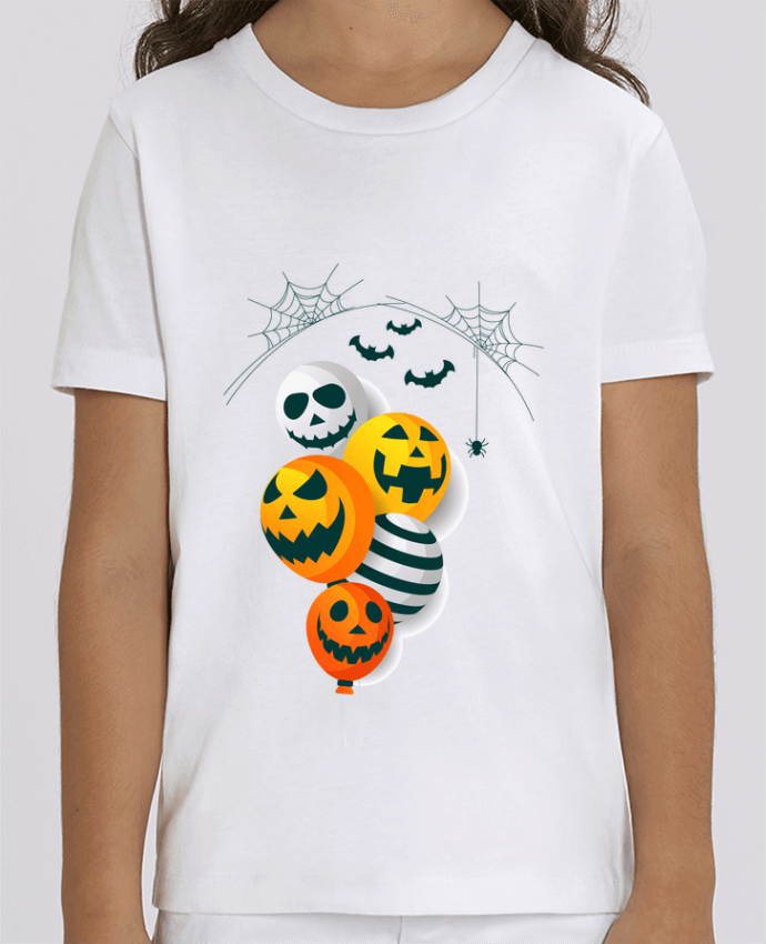 Camiseta Infantil Algodón Orgánico MINI CREATOR halloween Par SHOPLA