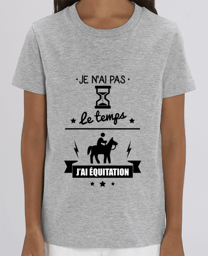 Tee Shirt Enfant Bio Stanley MINI CREATOR Je n ai pas le temps j