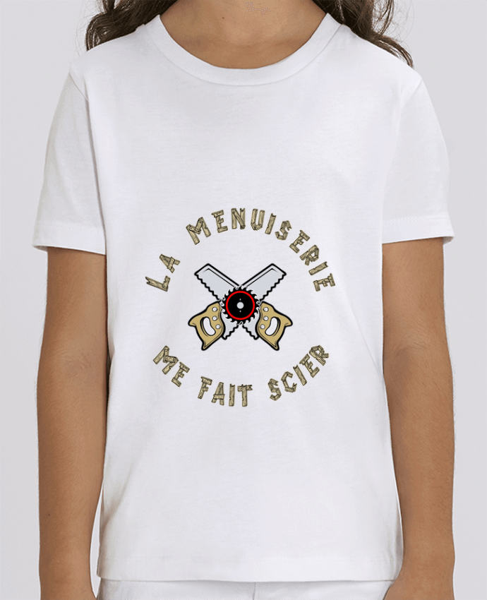 Kids T-shirt Mini Creator LA MENUISERIE ME FAIT SCIER ! Par francoisville