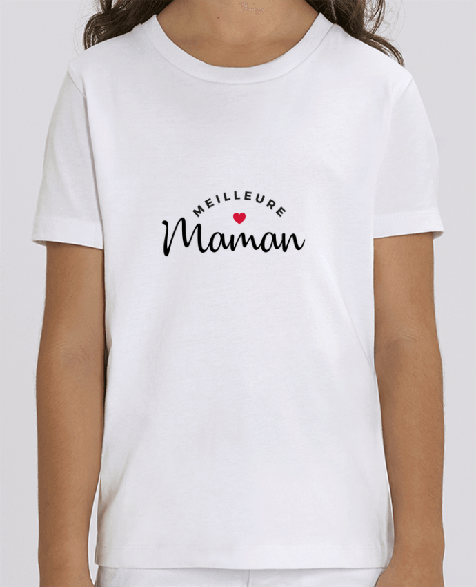 Camiseta Infantil Algodón Orgánico MINI CREATOR Meilleure Maman Par Nana