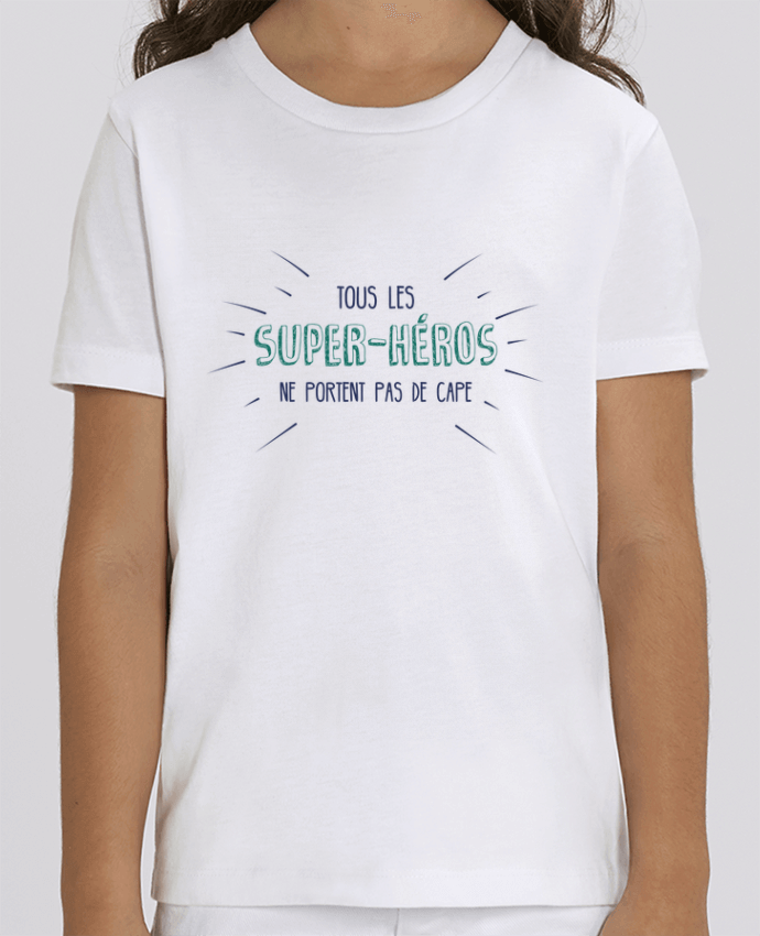 Kids T-shirt Mini Creator Les super-héros ne portent pas de cape Par tunetoo