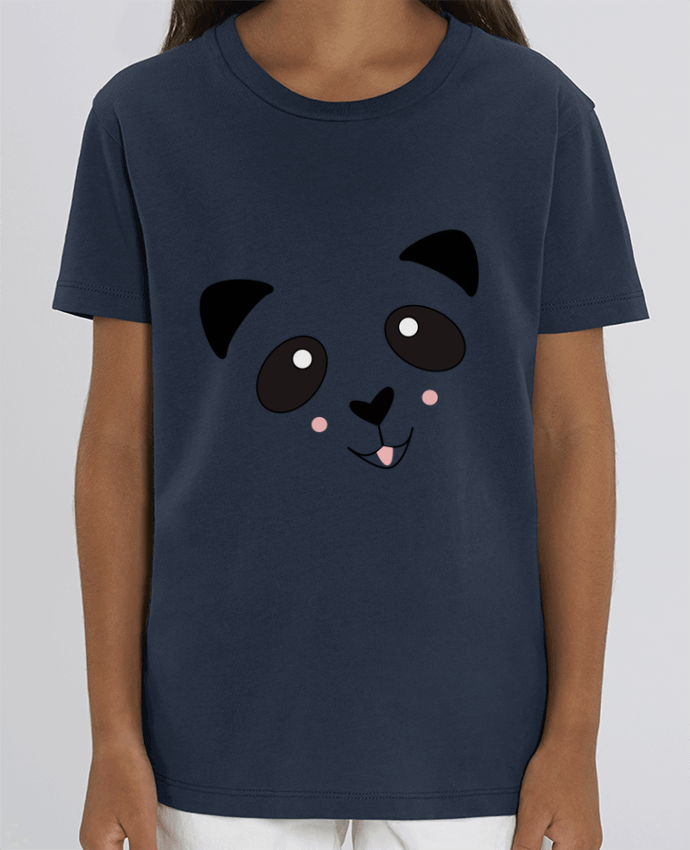Camiseta Infantil Algodón Orgánico MINI CREATOR Bébé Panda Mignon Par K-créatif