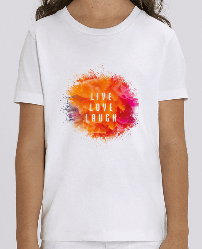 T-shirt Enfant Live Love Laugh Par Sonia Diao