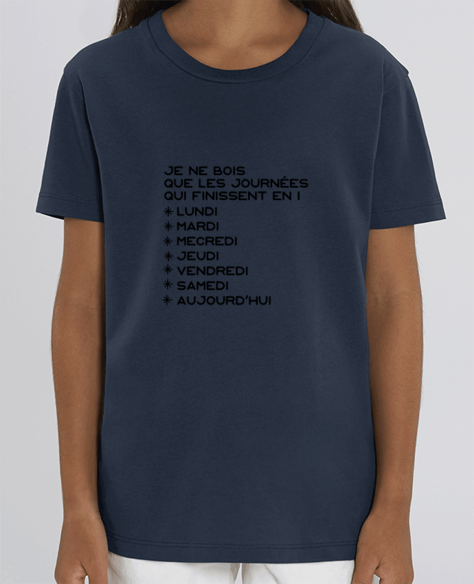 Tee Shirt Enfant Bio Stanley MINI CREATOR Les journées en i cadeau Par Original t-shirt