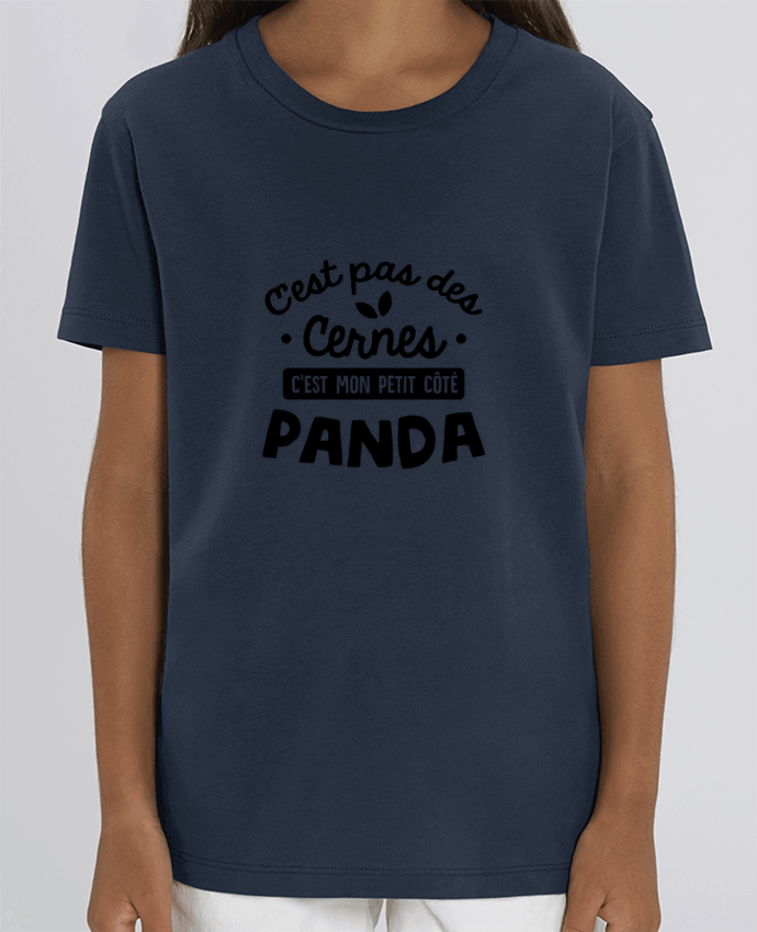 Camiseta Infantil Algodón Orgánico MINI CREATOR C'est pas des cernes cadeau Par Original t-shirt