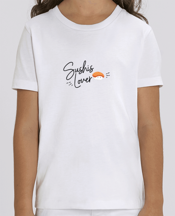 Camiseta Infantil Algodón Orgánico MINI CREATOR Sushis Lover Par Nana