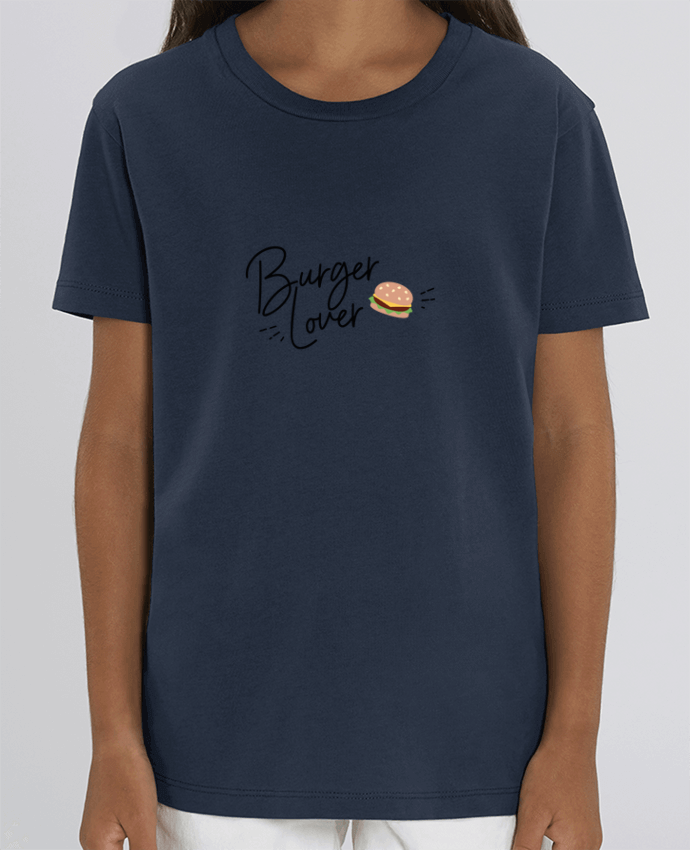 Camiseta Infantil Algodón Orgánico MINI CREATOR Burger Lover Par Nana