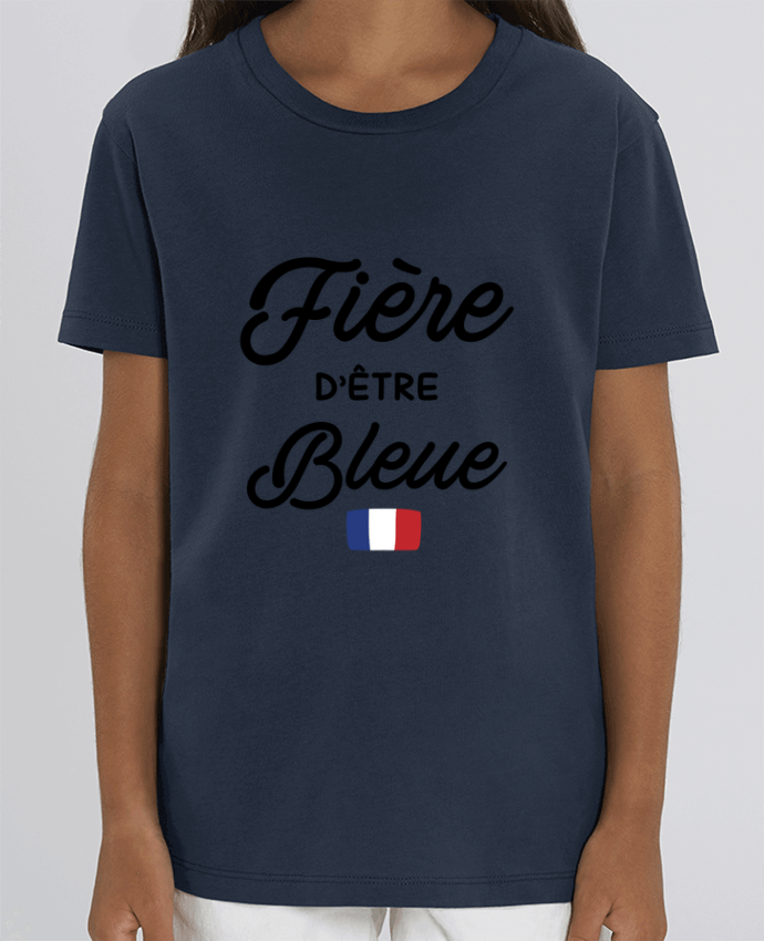 Kids T-shirt Mini Creator Fière d'être bleue Par tunetoo