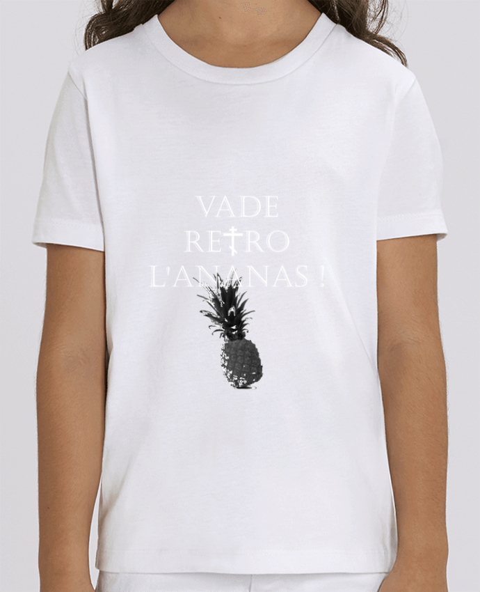 Camiseta Infantil Algodón Orgánico MINI CREATOR VADE RETRO L'ANANAS Par Ween